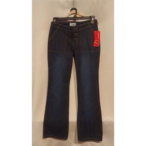 Jordache Womens Vintage Y2K Lo-Rise Button Fly Flare Jeans Size 9/10 NWT